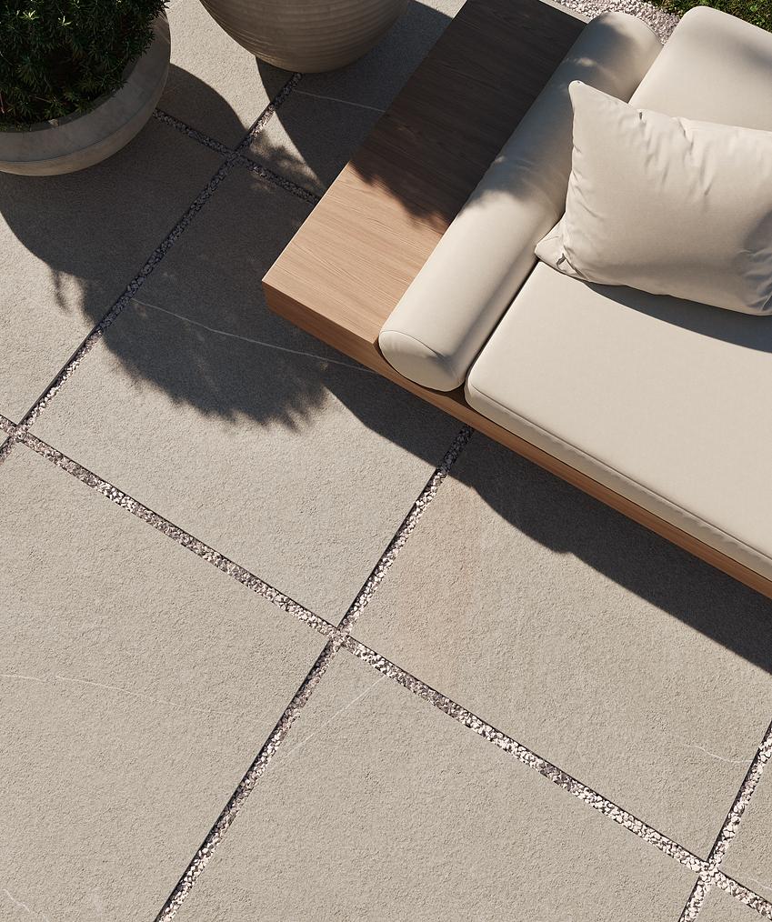 THE ROCK - beige grigio