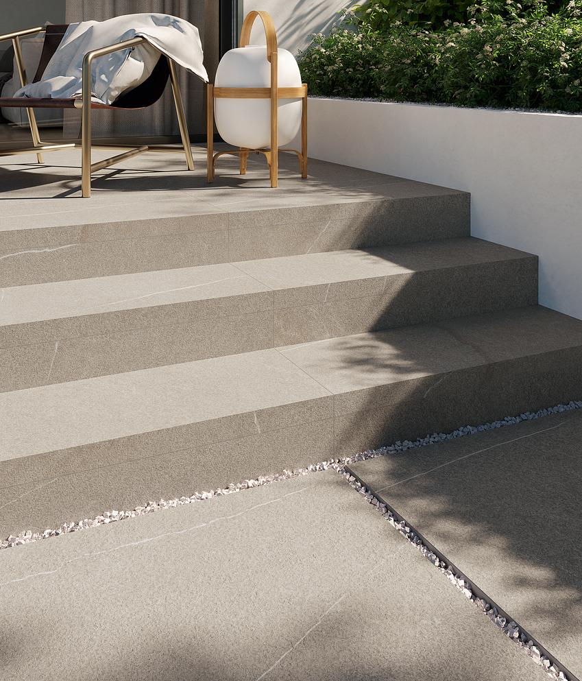 THE ROCK - beige grigio
